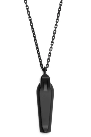 Rick Owens Halsketting met gegraveerd logo