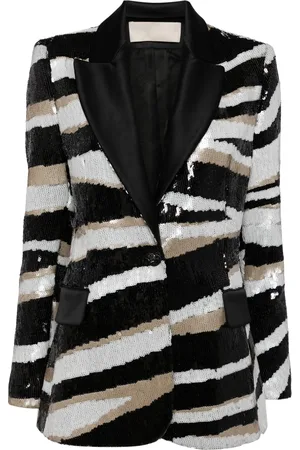 Elie saab Blazer verfraaid met pailletten