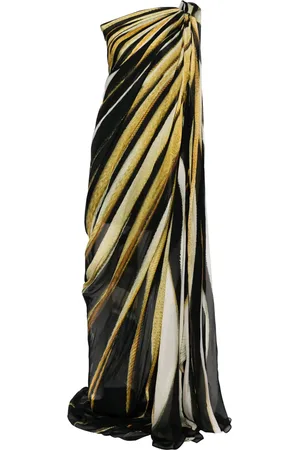 Roberto Cavalli Jurk met grafische print