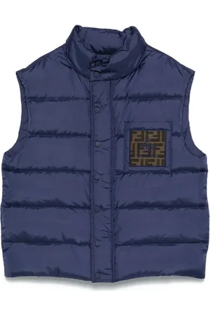 Fendi Gilet met logopatch