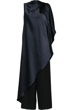 Amsale Asymmetrische jumpsuit