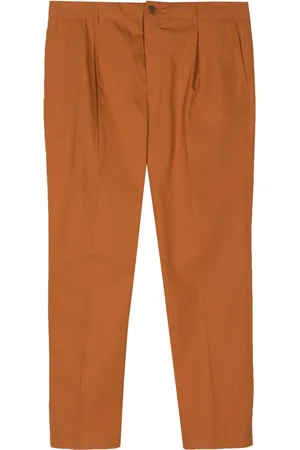 Maison Kitsuné Broek met geplooid detail