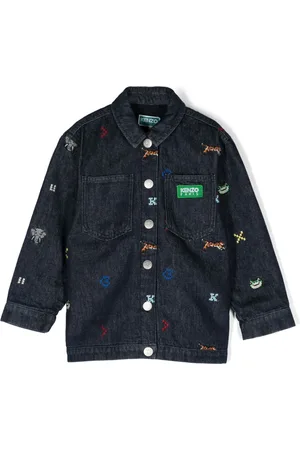 Kenzo Spijkerjack met borduurwerk
