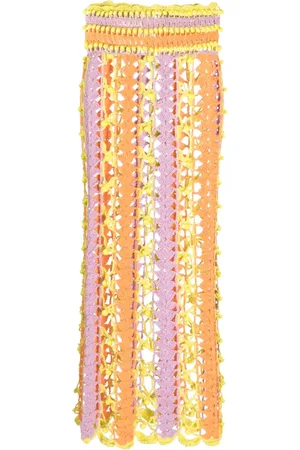Celia B Opengebreide maxi