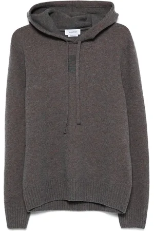 Alexander McQueen Hoodie met geborduurde doodskop