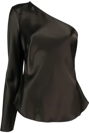 Ralph Lauren Blouse met satijnen afwerking