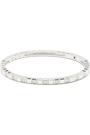 Chopard 18kt witgouden Ice Cube armband met diamant