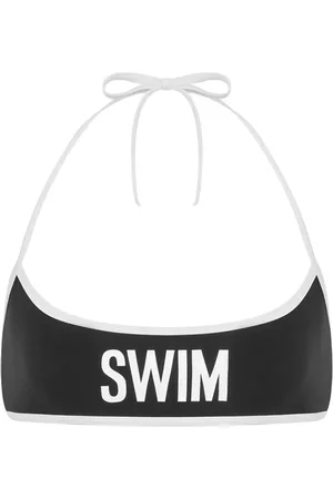 Moschino Bikinitop met tekst