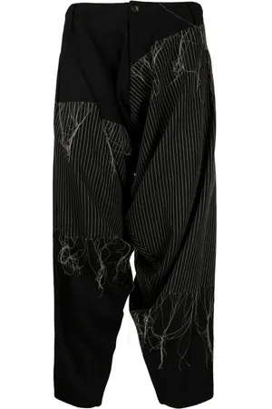 YOHJI YAMAMOTO Broek met borduurwerk