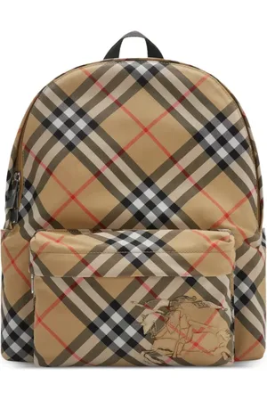 Burberry Geruite kleine rugzak