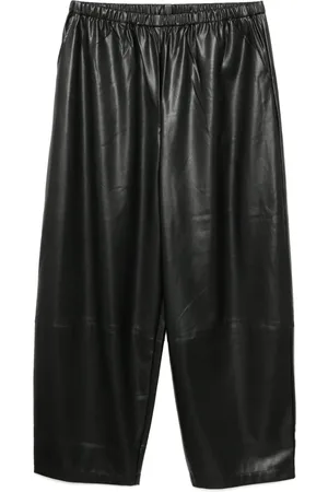 B+AB Broek van imitatieleer