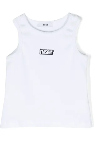 Msgm Tanktop met geborduurd logo