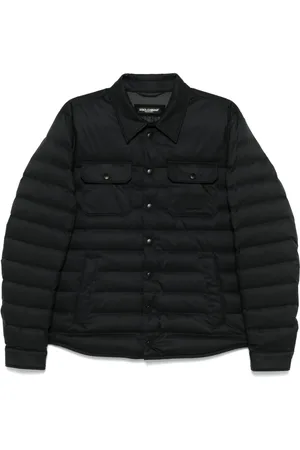 Dolce & Gabbana Donsjack met logopatch