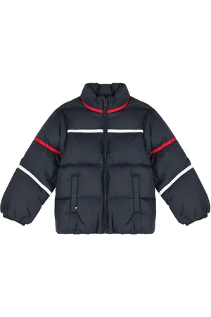 Tommy Hilfiger Gewatteerd jack met gestreept detail