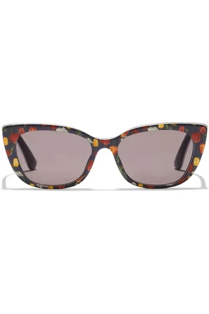 Dolce & Gabbana Back to School zonnebril met rechthoekig montuur