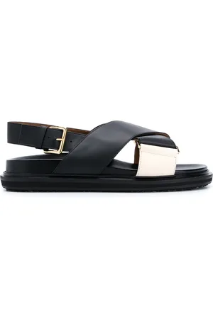 Marni Fussbet sandalen met gekruiste bandjes