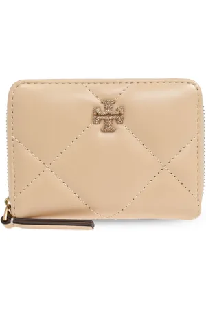 Tory Burch Portemonnee met logoplakkaat