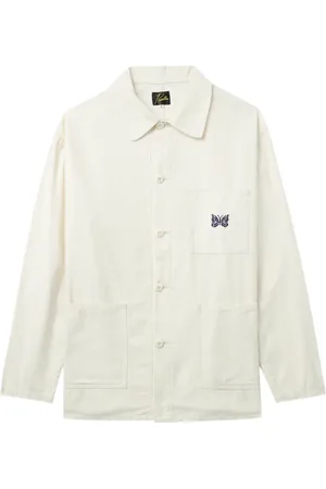 Pins & Needles Shirtjack met geborduurd logo