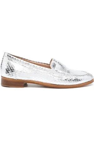 P.A.R.O.S.H. Loafers met slangenleer