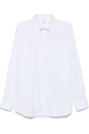 MAZZARELLI Overhemd met wingtip kraag