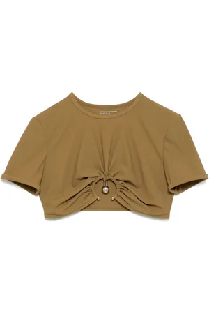 CHRISTOPHER ESBER Orbit cropped zwembroek met ruches