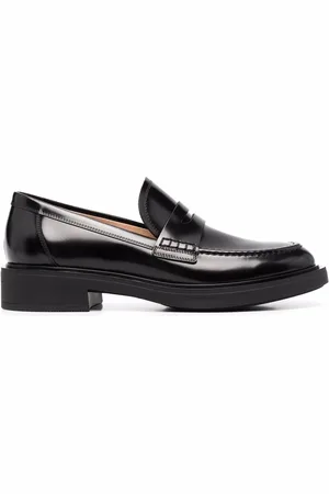 Gianvito Rossi Harris leren loafers