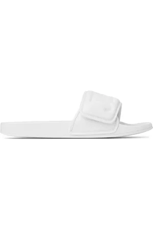 Jimmy Choo Fitz/M slippers met logo