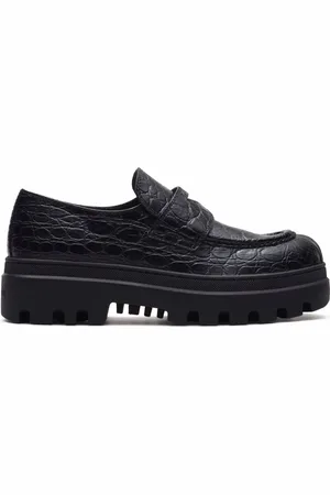 CAR SHOE Mocassins met krokodillenleer