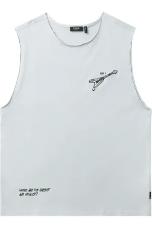 FIVE CM Katoenen spencer met print