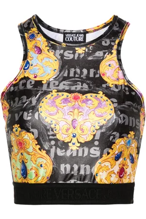 VERSACE Cropped top