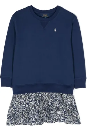 Ralph Lauren Sweaterjurk met lange mouwen
