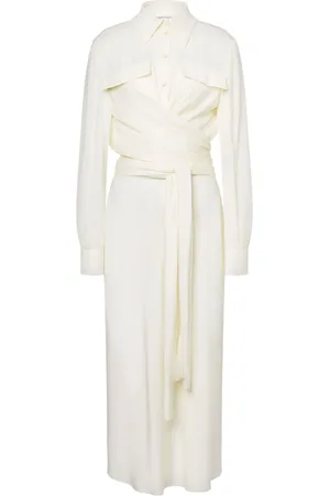Alberta Ferretti Gedrapeerde blousejurk