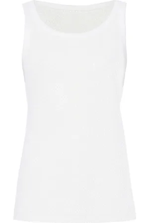 Proenza Schouler Kiki geperforeerde tanktop