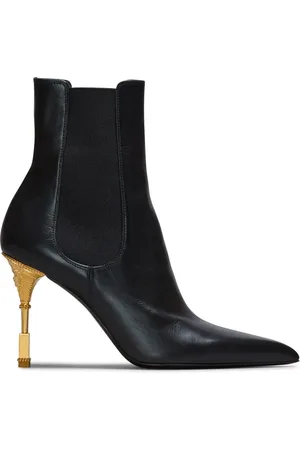 Balmain Moneta leren enkellaarzen