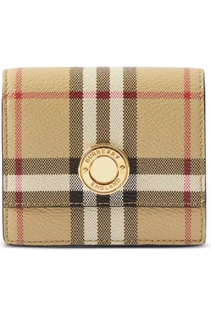 Burberry Geruite portemonnee