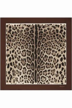 Dolce & Gabbana Sjaal met luipaardprint