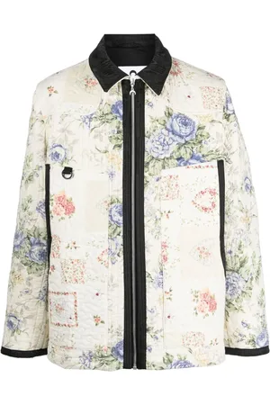 Marine Serre Jack met bloemenprint