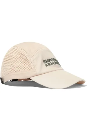 Emporio Armani Pet met geborduurd logo en mesh vlakken