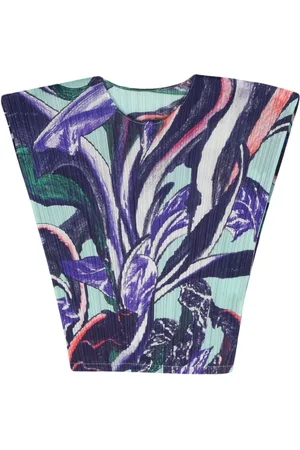 PLEATS PLEASE ISSEY MIYAKE Tahira plissé tanktop