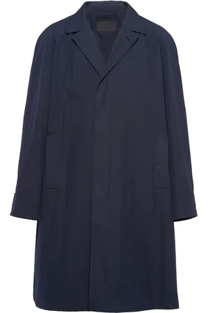 Prada Mantel met enkele rij knopen