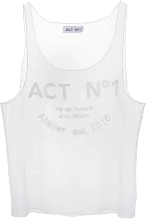 ACT N°1 Doorzichtige tanktop