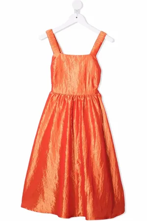 Le pandorine Maxi jurk met open rug