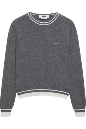 Msgm Sweater met geborduurd logo