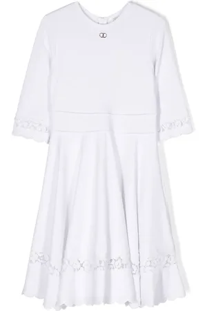 Twin-Set Jurk met logoplakkaat