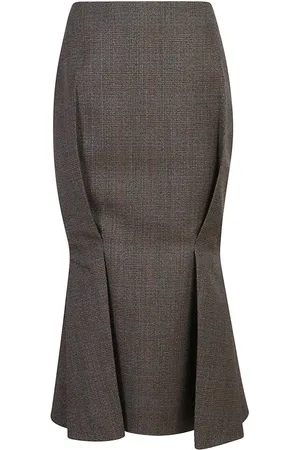 Prada Wollen flared rok