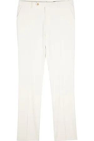 MAN ON THE BOON. Chino van katoenblend