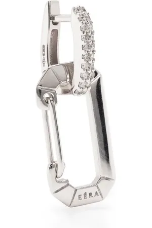 Eera 18kt witgouden Amina Chiara oorring