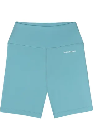 Sporty & Rich Bikershorts met logoprint