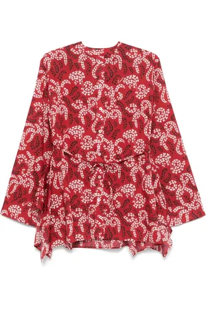 Lanvin Katoenen overhemd met print