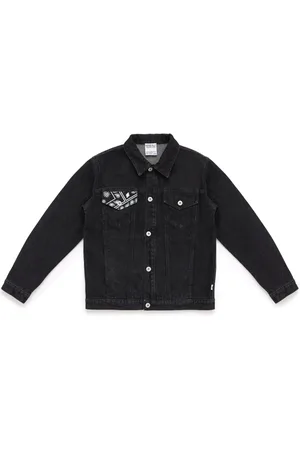 MARCELO BURLON Spijkerjack met bandanavlak